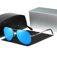 polarized sunglasses men luxury brand designer pilot light metal vintage retro sun glasses for women driving gafas de sol mb2035