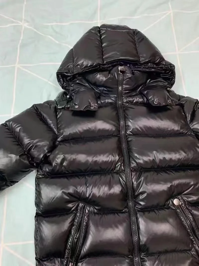 Men's Thickened Down Jackets Zipper Parka Men Casual White Down Jacket Outdoor Warm Feather Winter Jacket Doudoune Coat Outwear