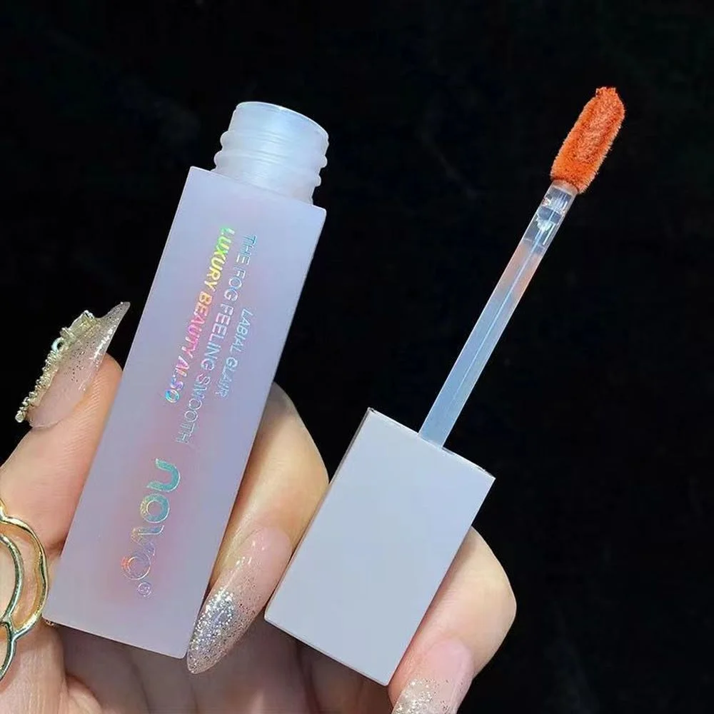 

6 Colors Matte Lip Glaze Is Moisturizing Waterproof Non-fading Nude Makeup Long-lasting Non-stick Cup Natural Makeup