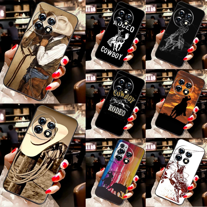 Чехол Extreme Sport Rodeo Cowboy Lasso для OnePlus 13R 13 12 12R 11 9 10 Pro 8T 9RT 10T 10R Nord 4 2 CE 3 Lite N20 N30 Cover