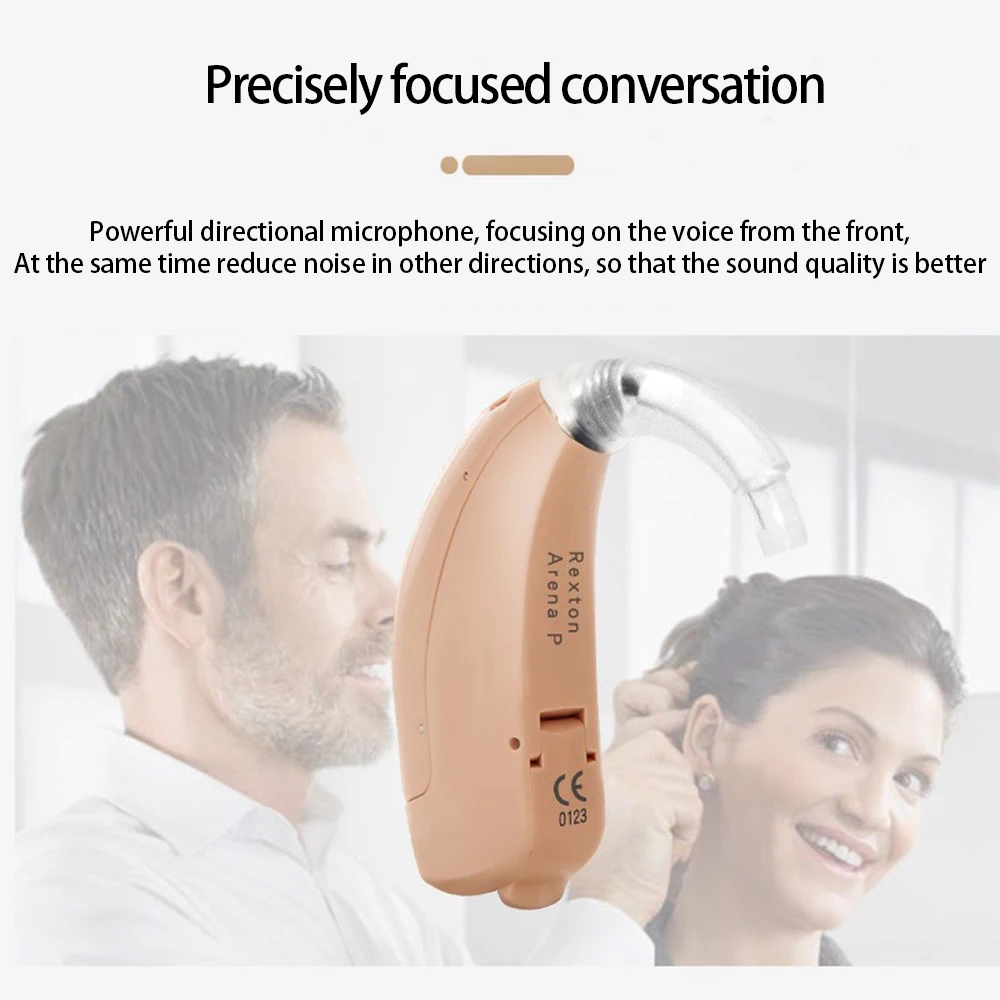 Rexton Hearing Aid 120dB Original Siemens High Power Imported Chips 4 6 Channels Portable Deaf Elderly digital Hearing Aids