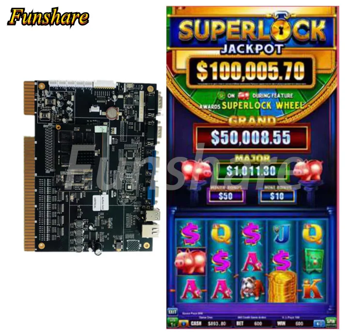 

Super Link 5 в 1, игровой автомат, слот для казино