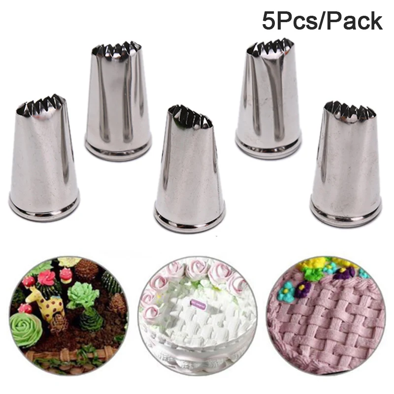 

1PC Basket Weave Tips Stainless Steel Cake Icing Piping Nozzle Pastry Tips For Sugar Craft Cream Cupcake Decorating Tools