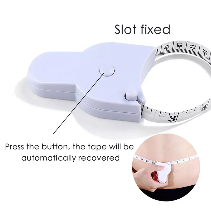 

Measure Tape 150cm/60 Inch Body Measuring Ruler Crafts Sewing Tailor Measurement Tools Automatic Circle Ruler