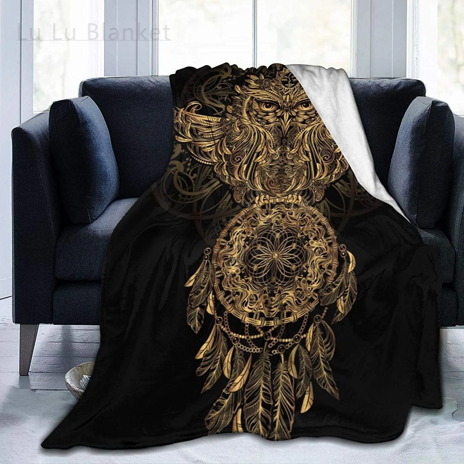 

Dream Catcher Fleece Flannel Throw Blankets for Couch Bed Sofa Car,Cozy Soft Blanket Throw Queen King Size for Kids Women Adults