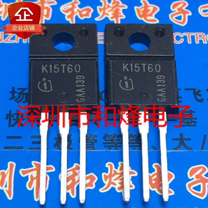

Original 4PCS/ IKA15N60T K15T60 TO-220F 600V 15A