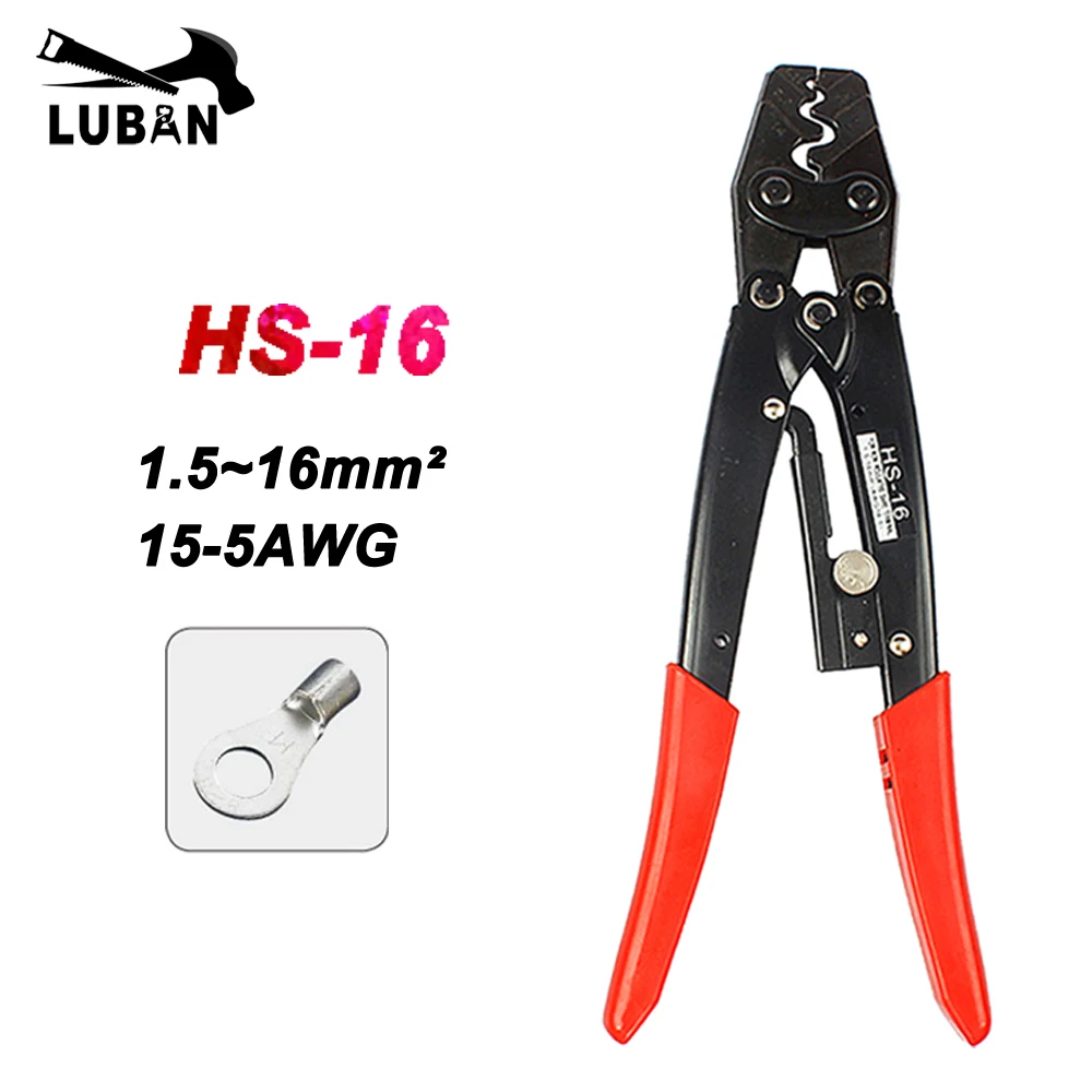 

Плоскогубцы для обжима клемм LUBAN 1.25-38 мм