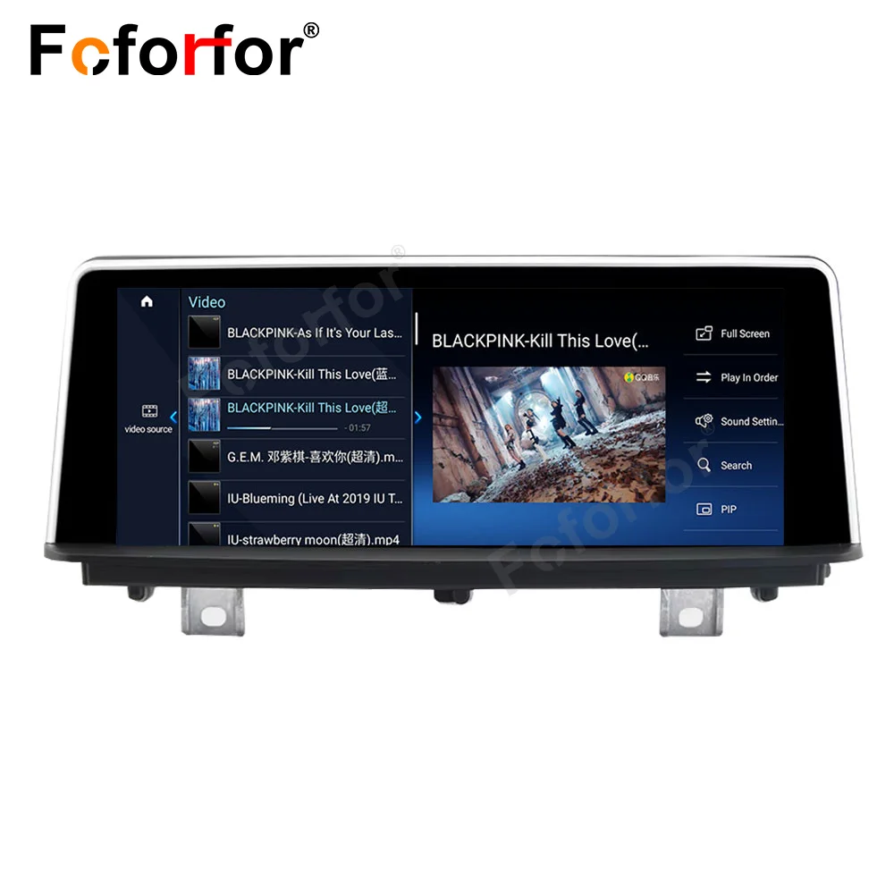 Автомобильный радиоприемник 8 дюйма для BMW 2 серии F22 F45 2013-2019 NBT EVO Android 13 с 4G LTE CarPlay