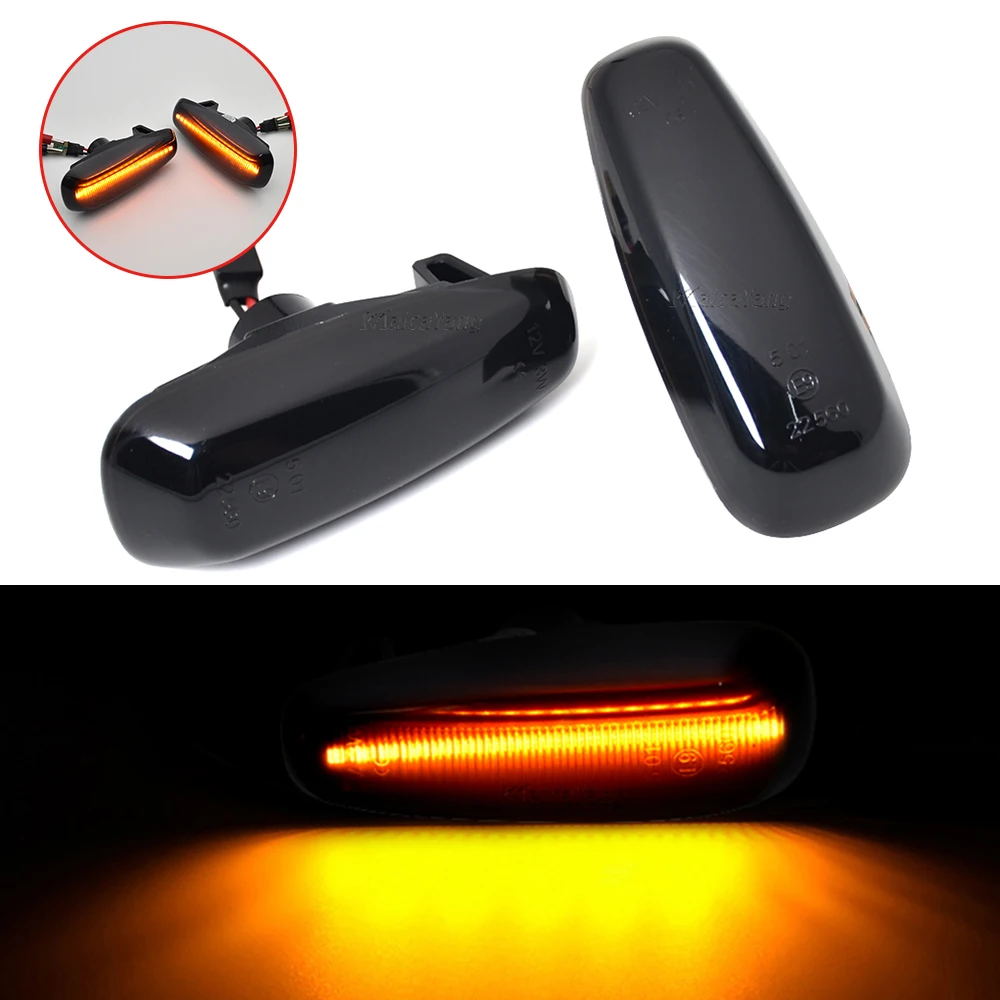 

Dynamic LED Side Marker Light Turn Signal Lamp For Kia Pro Ceed Estate Rio III Hatchback Saloon Hyunda i30 Azera Elantra Avante