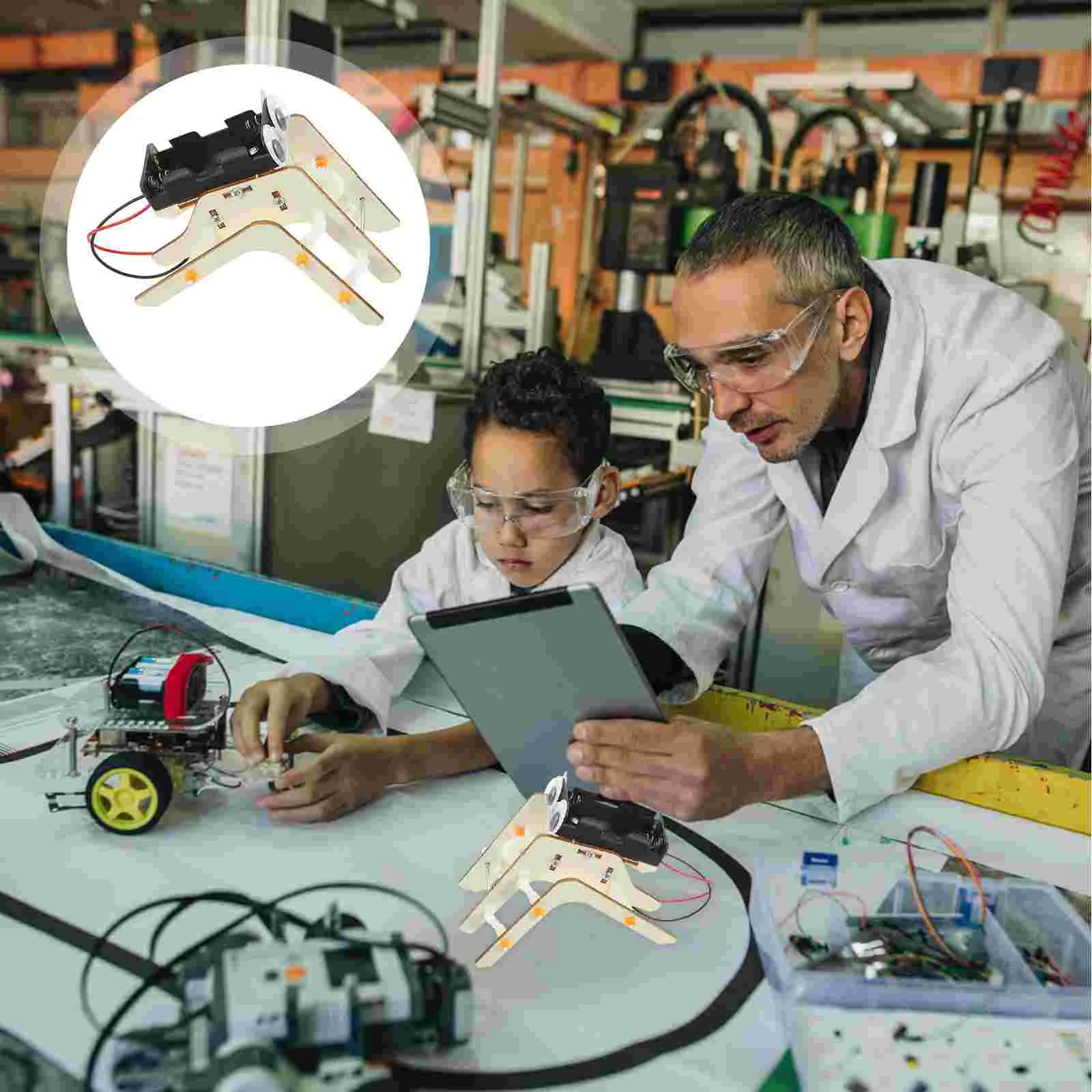 Игрушка DIY Робот для малышей Детские игрушки Строительство 1200X800X700CM Пластиковая