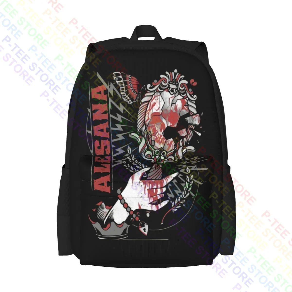 Вместительный рюкзак для тренировок сумка гимнастики с эмо-надписью