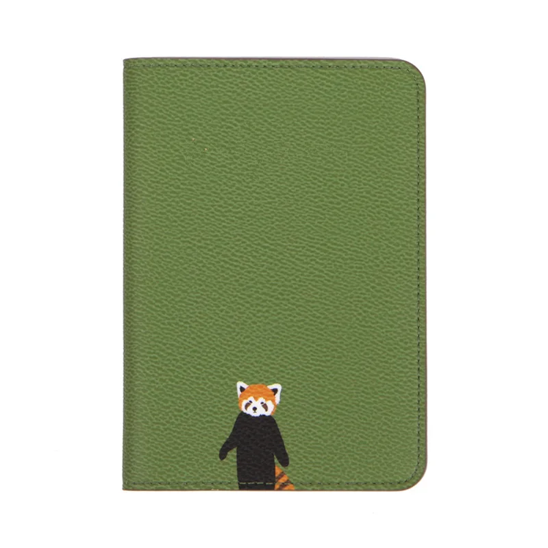 

Cartoon Passport Cover ID Card Bag Traveling PU Leather Passport Holder Protector Organizer Document Business Credit Cards Bags