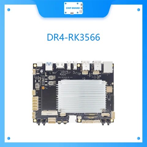 Плата разработки Rockchip RK3566 Основная плата RK3566 с золотым пальцем Rockchip Rongpin DR4-RK3566
