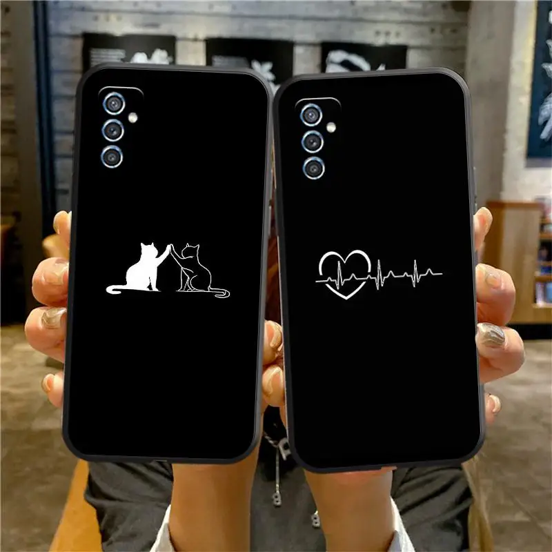 

Simple Cartoon Pattern Phone Case For Samsung M30S M12 M31S M20 M51 M11 M30 M32 M52 5G M22 M31 M10 M30S Qeax Vintage Protective