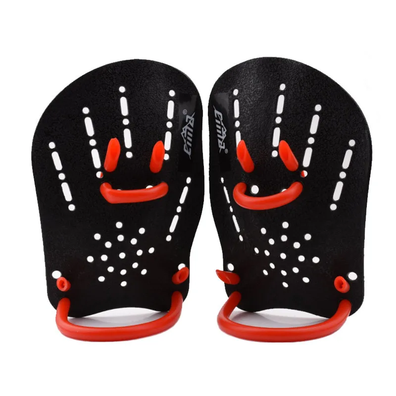 

Professional Swimming Trainning Paddles Girdles Hand Fins Flippers Palm Finger Webbed Gloves Paddle Water Sports Adults Children