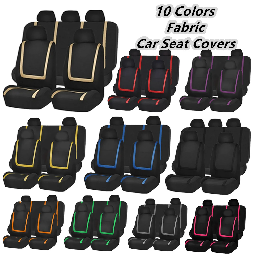 

Fabric Car Seat Covers For Chevrolet Orlando Equinox silverado Suburban Sonic LT-RS Sail Spark Trax Traverse Chair Seat Cushion