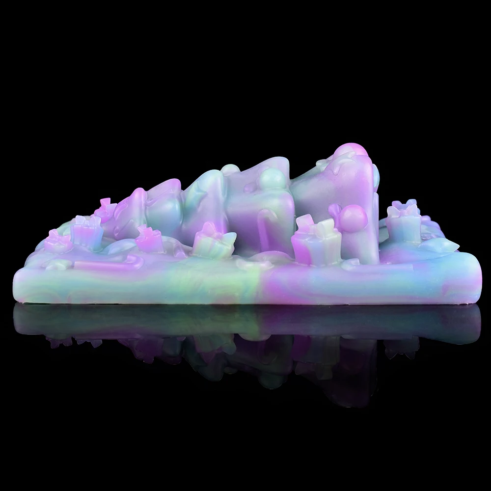 LICKER Strap On светящаяся вибрирующая секс-шлифовальная игрушка для женщин прелюдия