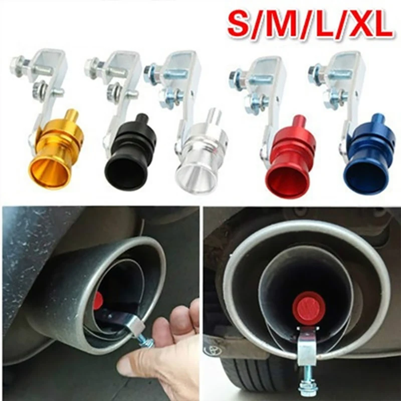 

Universal Turbo Sound Whistle Muffler Exhaust Pipe Whistle Fake Simulator Whistle Car accessories Auto Replacement Parts