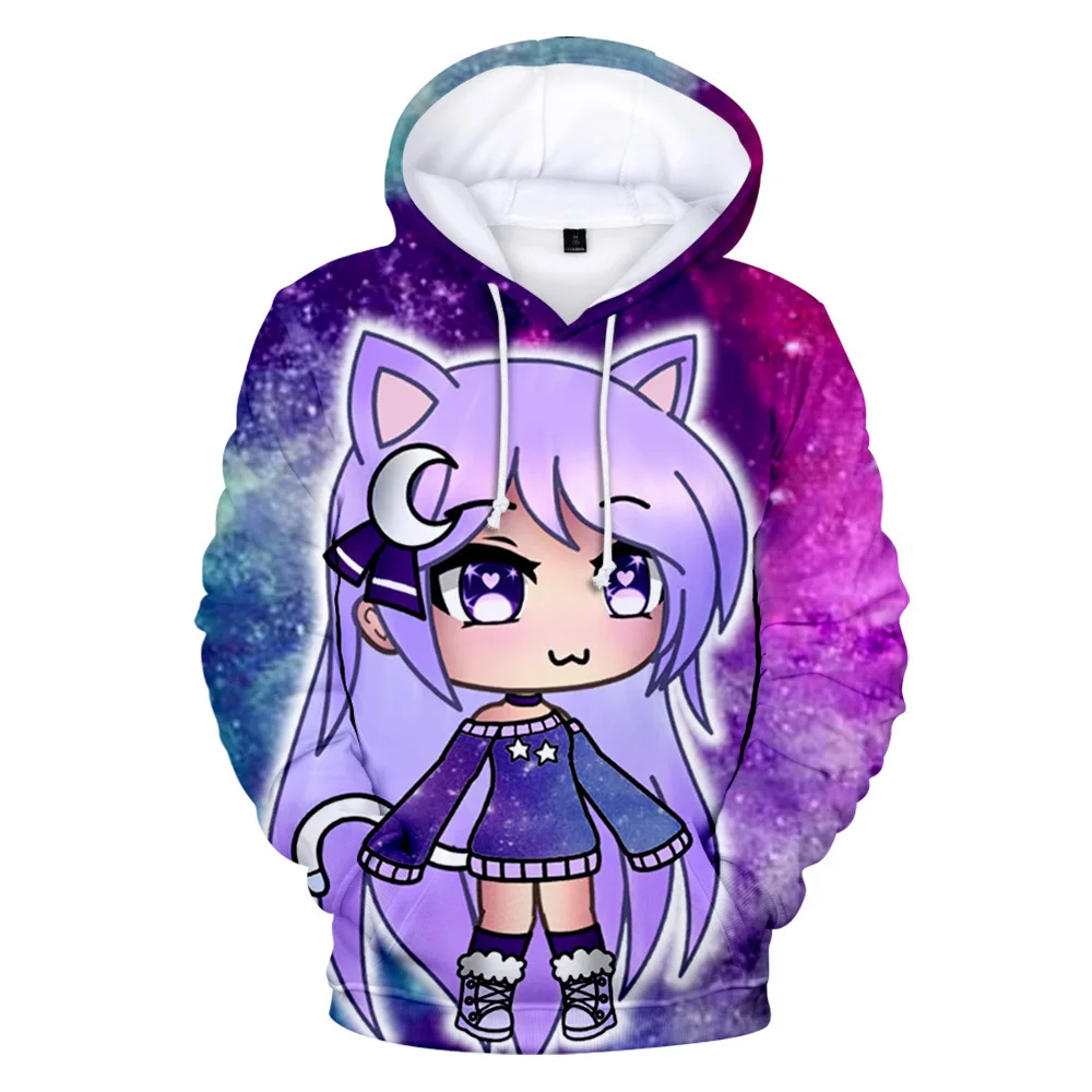 

Hot New Gacha Life 3D Print kids Hoodie Men/Womens Fashion sweatshirt boy/girls cute Hooded Casual Gacha Life Pullover Oversized