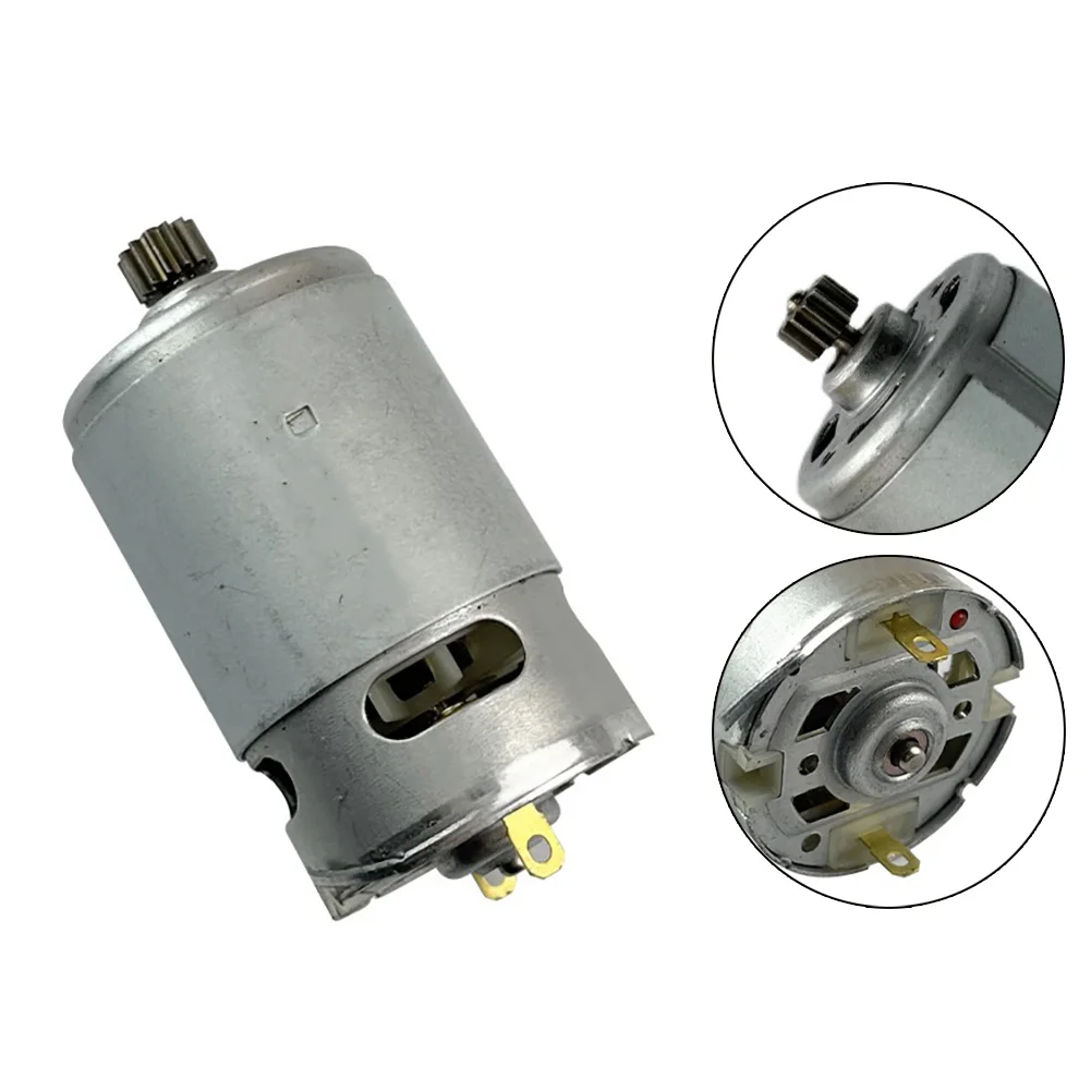 Enlarge DC RS550 Motor 13 Teeth Replace 9mm For BOSCH Cordless Drill  GSB/GSR120-LI 18V Screwdriver Spare Parts