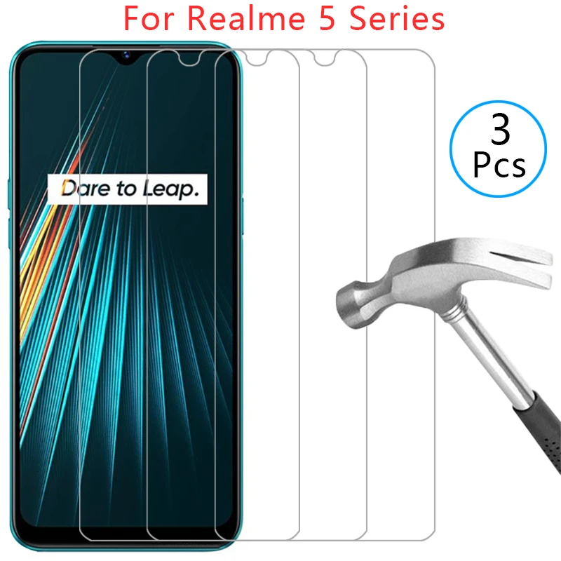 

screen protector for realme 5 pro 5i protective tempered glass on realme5 5pro i i5 realme5i film realmi realmi5 reame real me