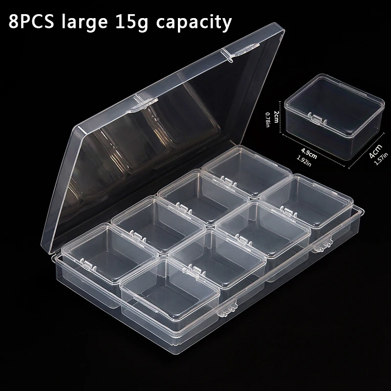 Многофункциональные Независимые Прозрачные Коробки Для Хранения Набор Рисовых