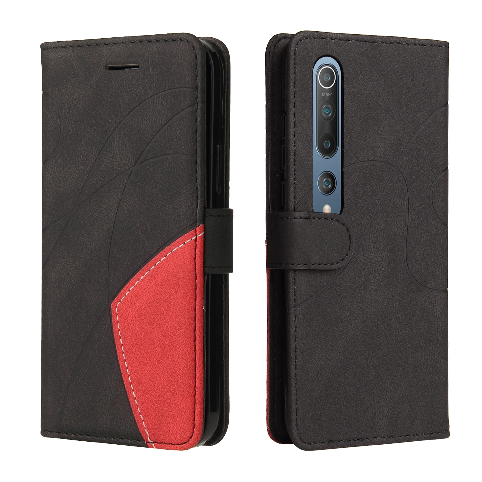 

Модный повседневный флип-чехол из искусственной кожи для Xiaomi 10 Mi 10 Pro, чехол для телефона с отделениями для карт и подставкой