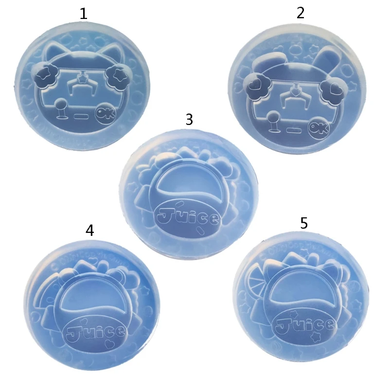 

Q81D Epoxy Resin Quicksand Silicone Mold Resin Shaking Cup Mold for Pendant Jewelry Keychain Decoration Making Diy Craft