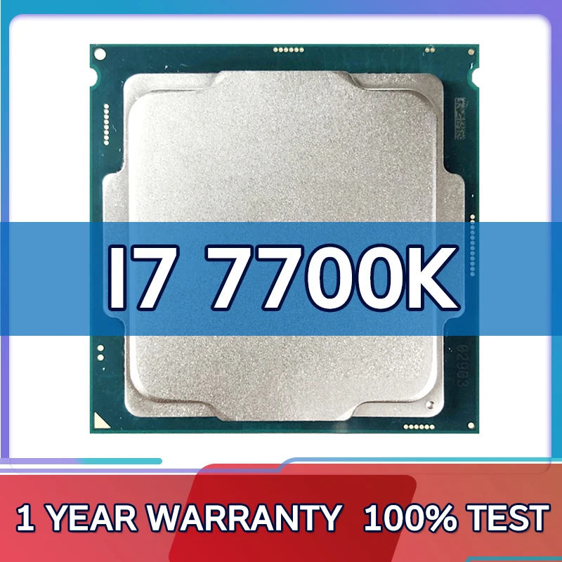 

Used i7 7700K 4.2GHz Quad-Core Eight-Thread 8M 91W CPU Processor LGA 1151