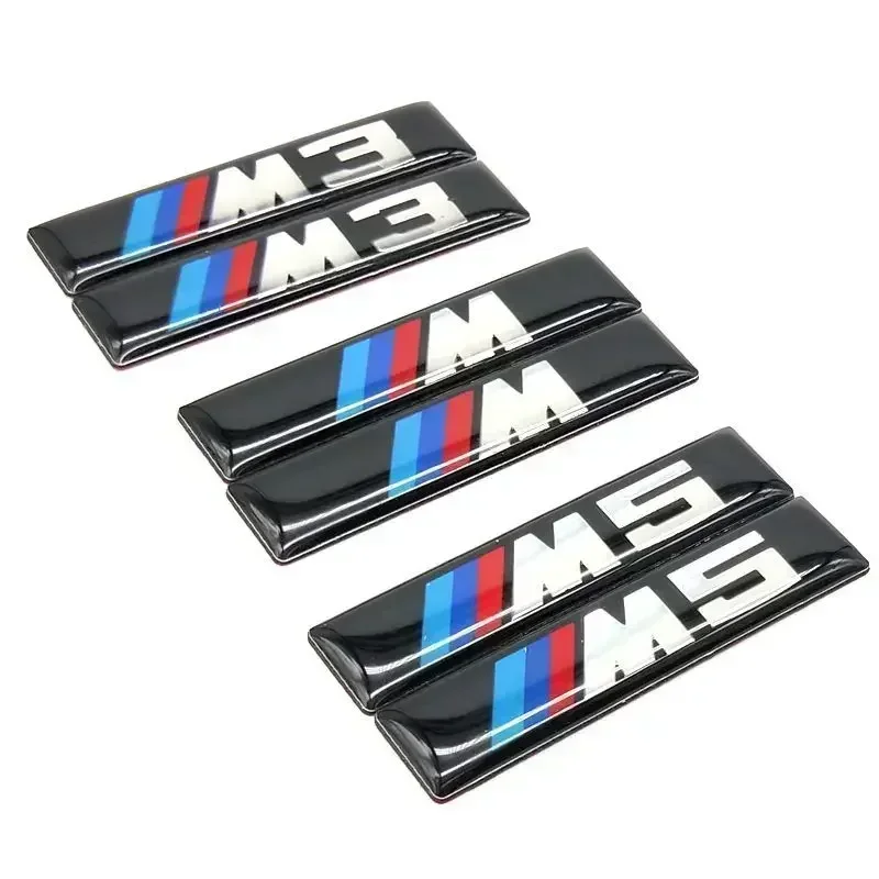 Эпоксидная эмблема 2 шт. наклейки на боковые крылья автомобиля значок для BMW M3 M5 X3