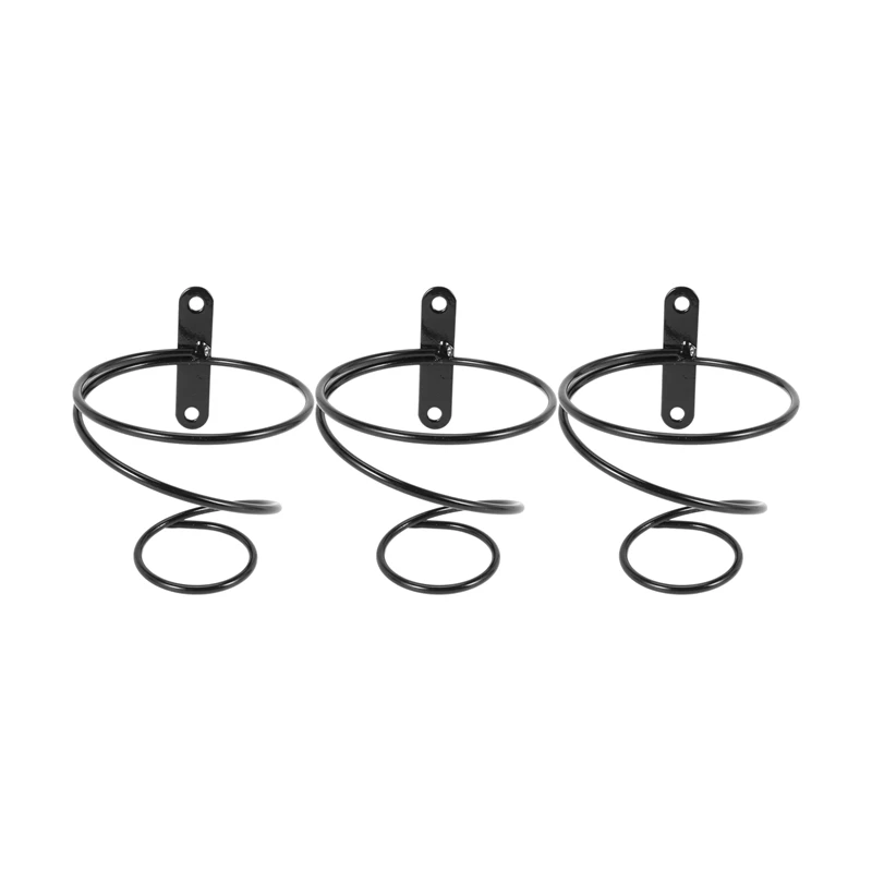 Простая настенная винная полка для одной бутылки 3 упаковки демонстрационная