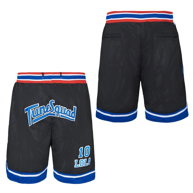 

BG Basketball Shorts Squad Space Zip Four pockets Sewing Embroidery Outdoor sports ventilation Beach shorts Black Blue 2023 New