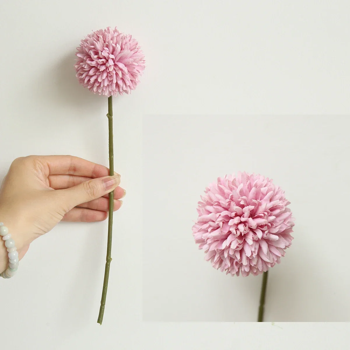 

Искусственный шелковый цветок глицинии для свадьбы