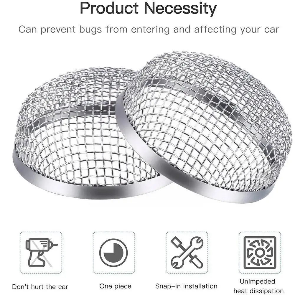 

Steel Flying Insect Pest Bugs Net Rv Furnace Water Cover Heater Mesh Accessories Vent Installation Caravan Tool With H1i9