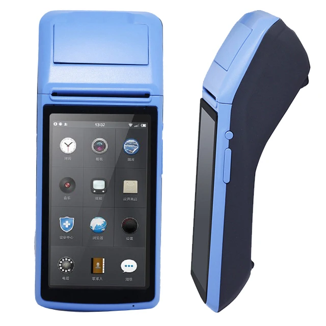 

NETUM Android Mobile POS Terminal Receipt Printer Handheld PDA Blue tooth WiFi 3G NFC Portable Barcode Scanner All-in-One