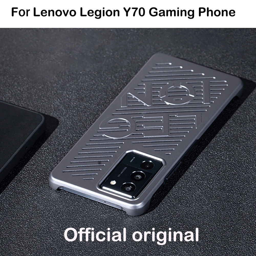 

Официальный Оригинальный чехол для игрового мобильного телефона Lenovo Legion Y70, задняя крышка, холодный гелевый корпус для LEGO 70 y70, задняя крышка корпуса