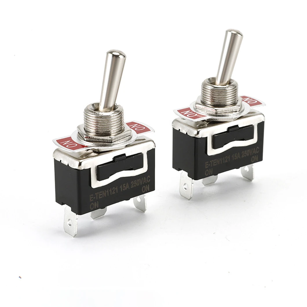 ABILKEEN E-TEN1021/1121/1122/1221/1321/1322 Кулисный тумблер M12 ON-ON/ON-OFF/ON-OFF-ON 2/3-позиционный с