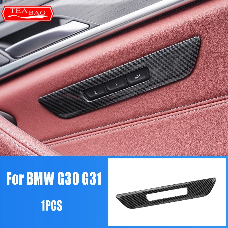 

Автомобильные наклейки из углеродного волокна, искусственная отделка интерьера для BMW серии 5 G30 G31, аксессуары LHD
