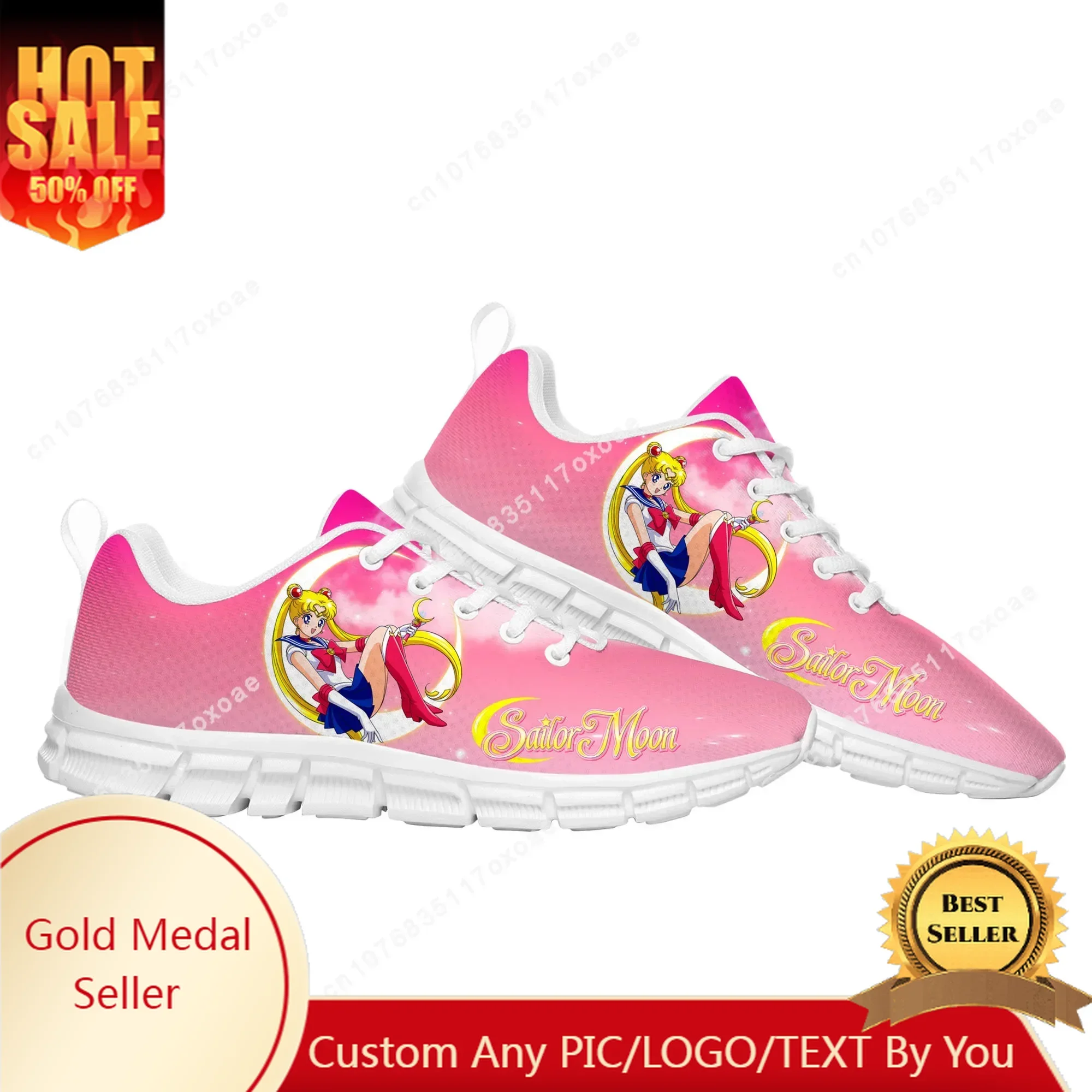 Аниме M-Moons Манга мультфильм S-Sailors спортивная обувь мужские женские подростковые