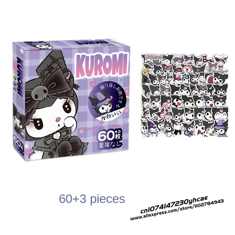 60 шт. наклейки для ноутбука чемодана кредитных карт