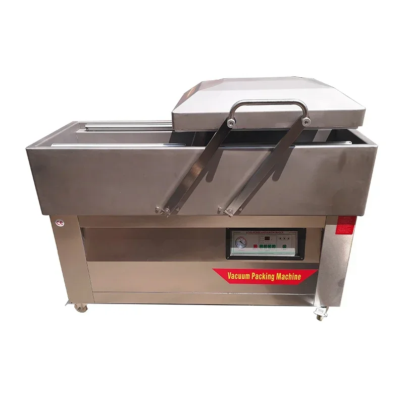 Промышленная двухкамерная вакуумная упаковочная машина Коммерческая для