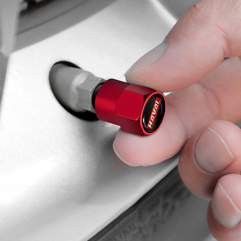 4 шт. Крышки для вентилей колес автомобиля и декоративные накладки для ступиц для Haval H2 H5 H6 H7 H9 2020 2018 2017 2021 H3 2012 F7 F7X Styling on.