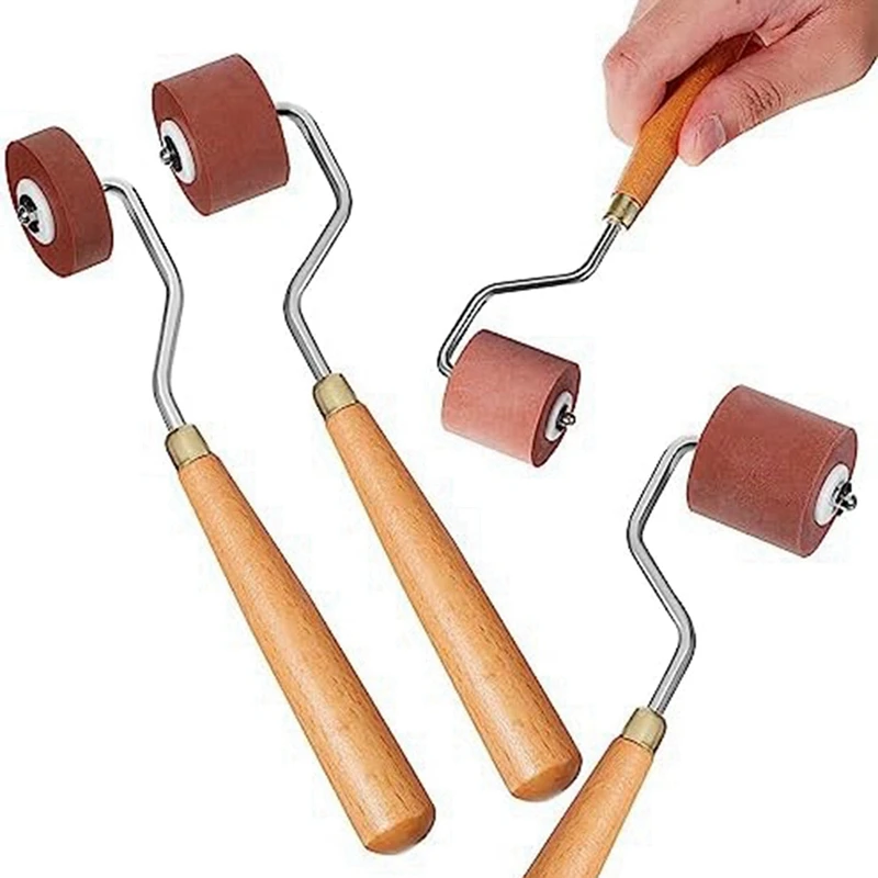 Резиновая кисть для рисования Brayer валик аппликатор чернил художественный