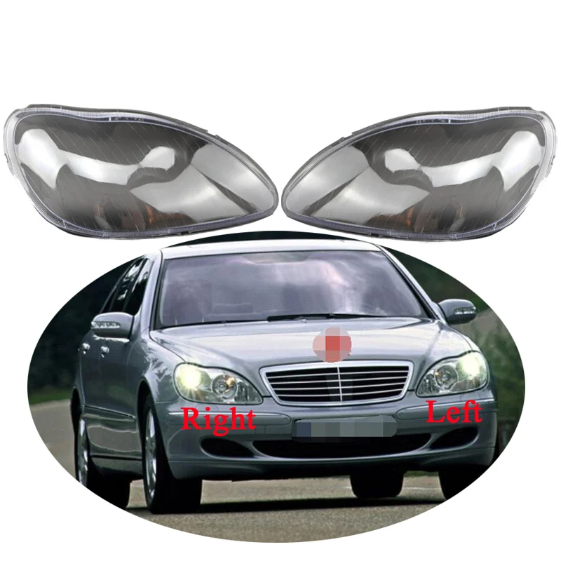 

Крышка для фары прозрачный чехол-абажур для фары 2004 2005 Mercedes Benz S500 S600 S350 Крышка для фар