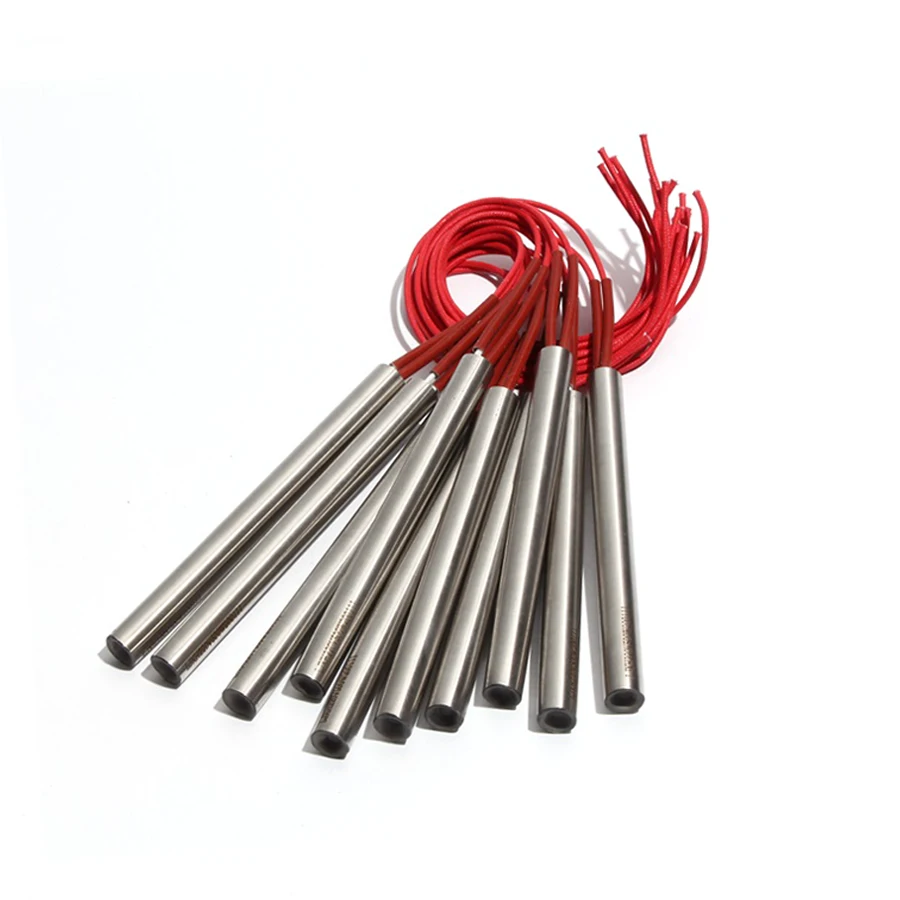 

Resistance Heater 165~185mm Electric Rod Cartridge 12.5mm Element Pipe Tubular Heating