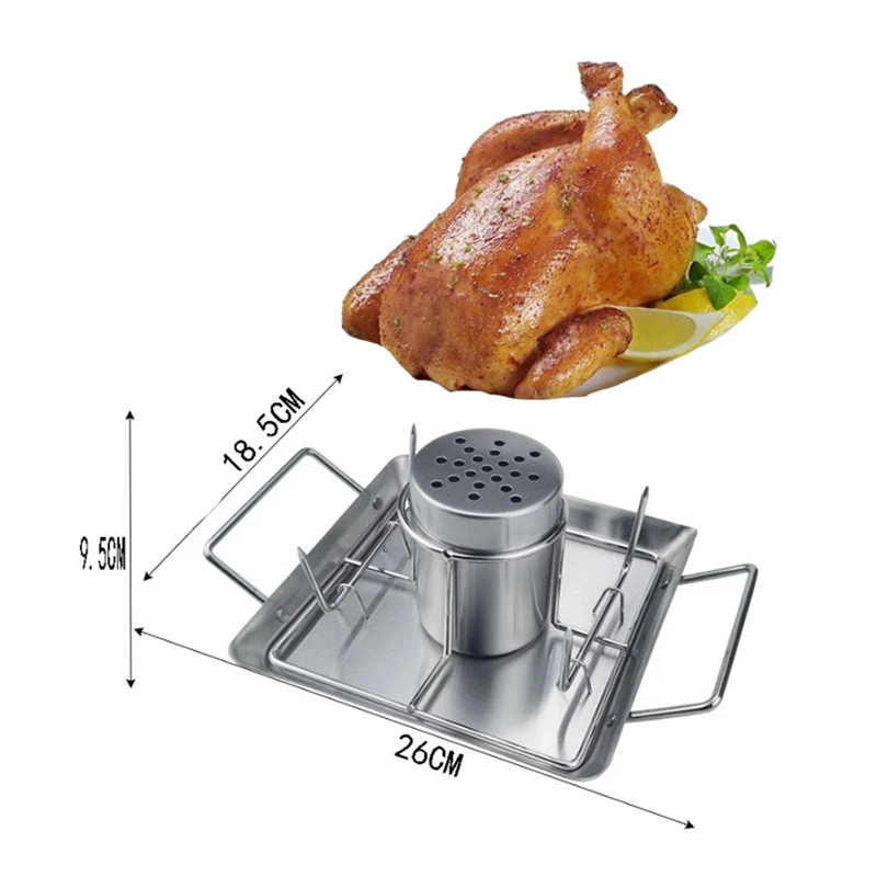 1 комплект жаровня для курицы держатель пива вина с пивной банкой гриль кухонная