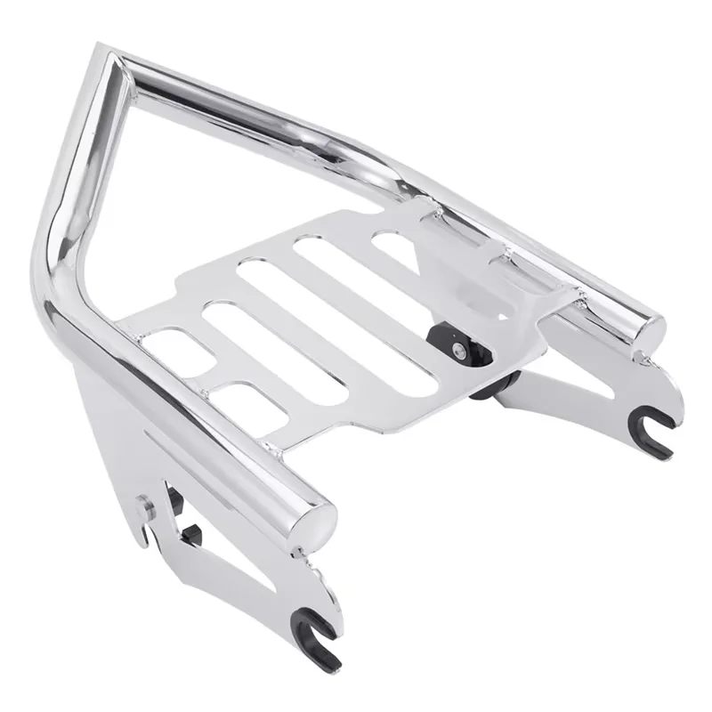 HCMT черный и хромированный комплект кронштейнов для заднего руля багажник