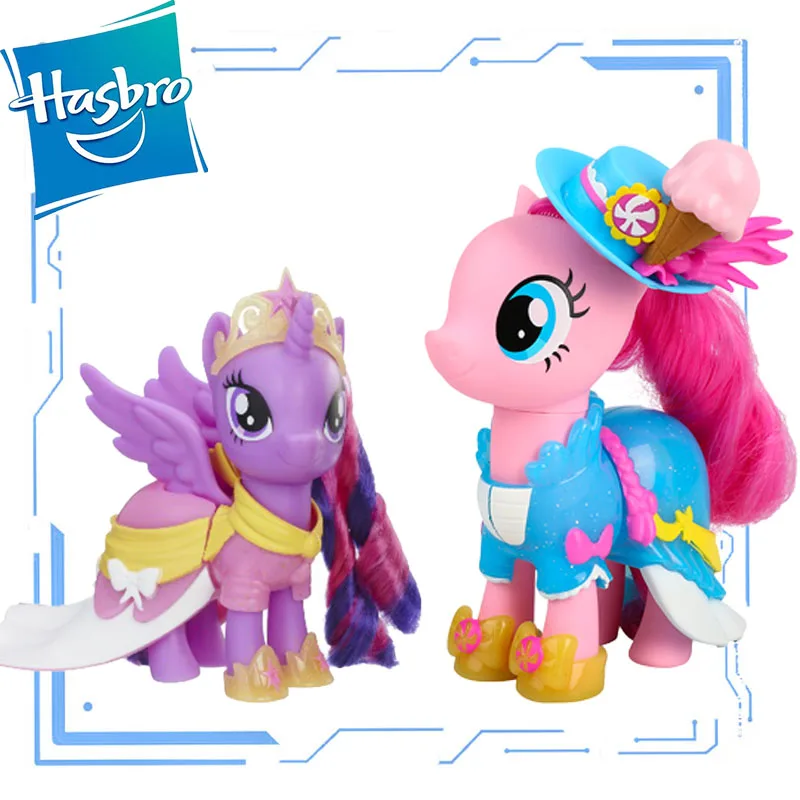 

Hasbro подлинный мой маленький пони 6-дюймовый модный наряд пирог Сумерки сверкающая принцесса девочка детская игрушка Хэллоуин Рождественск...