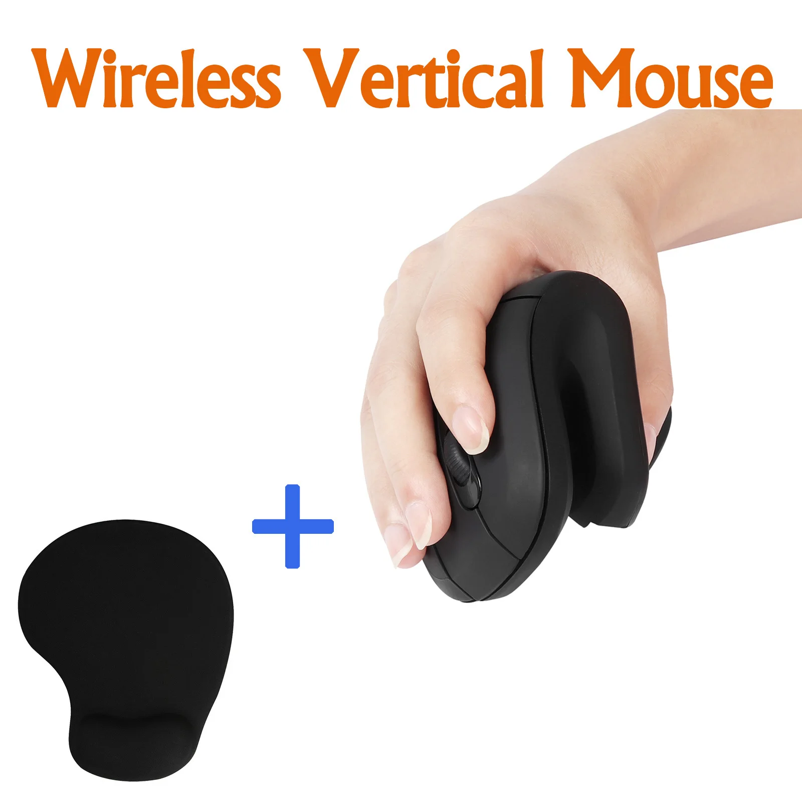 

Ergonomic Vertical Mouse Wireless 2.4G Rechargeable Gaming Computer Mice 2400 DPI Optical Mause For Gamer Office For Laptop PC