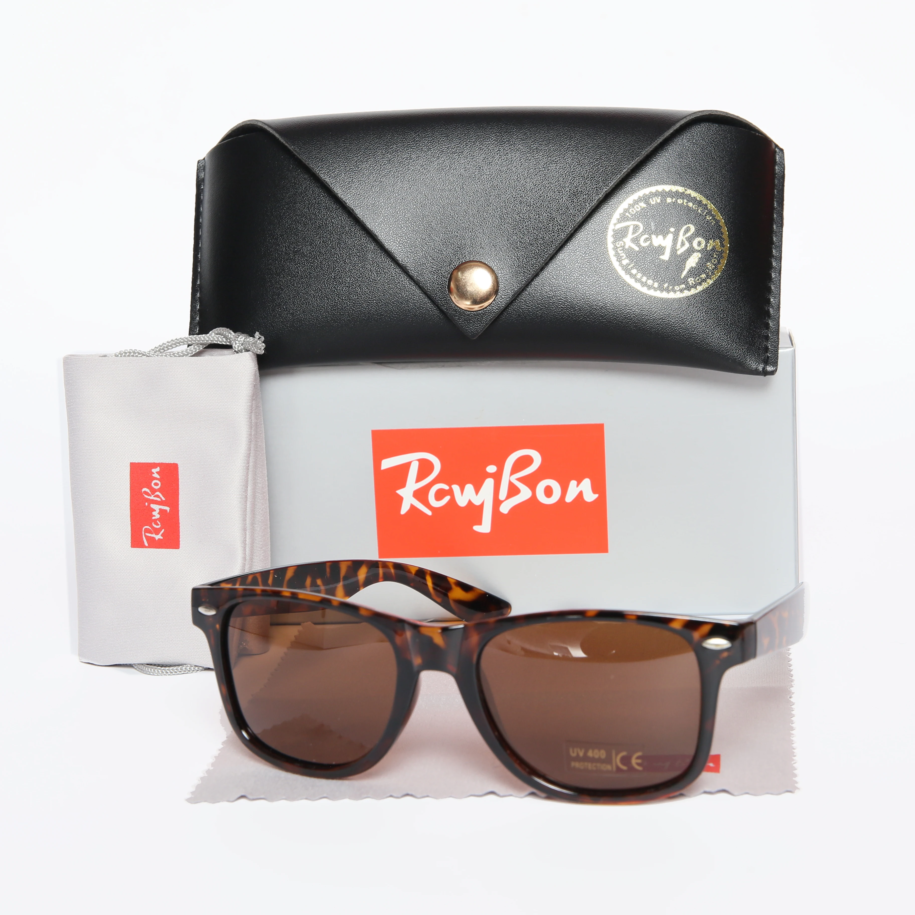 Поляризованные модные классические квадратные солнцезащитные очки с защитой UV400